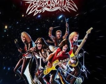 Aerosmith 2 Sided Garden Flag 12" x 18"