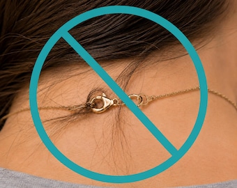 No- Snag Necklace Clasp Cover