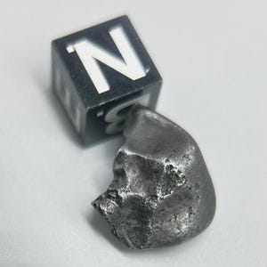 Natural Sikhote Alin Iron Meteorite Oriented Meteorite -A Classic Meteorite