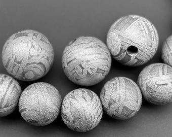 Flawless Iron meteorite Bead/Meteorite Material/Meteorite Ball/Meteorite Stone/Handmade Craft Material/Unique Gemstone Jewelry Supplies