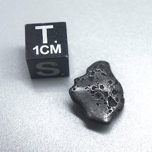 An Interesting Shape Sikhote Alin Iron Meteorite Oriented Meteorite -A Classic Meteorite
