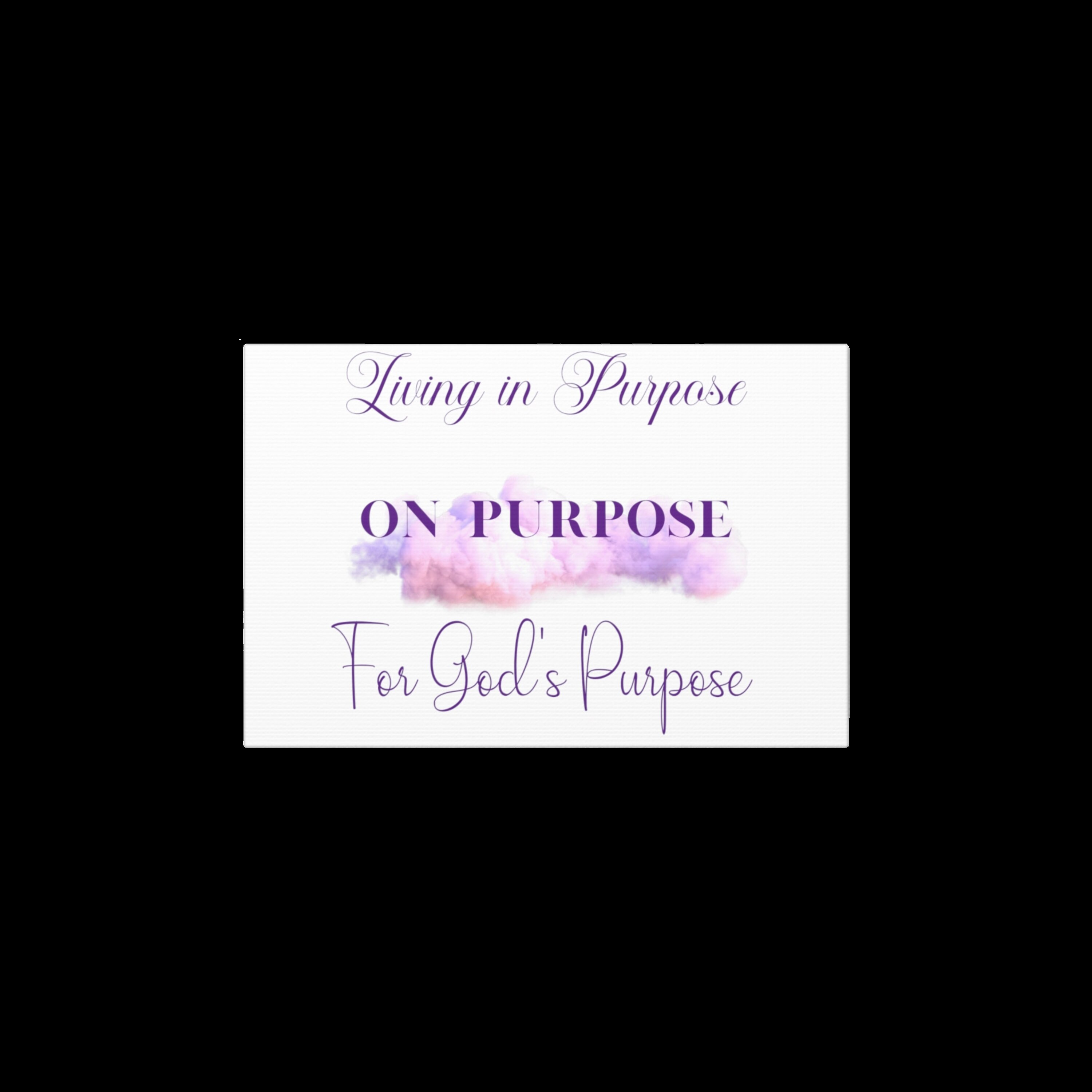 Living in Purpose Png, PNG Sublimation, Digital File Sublimation ...