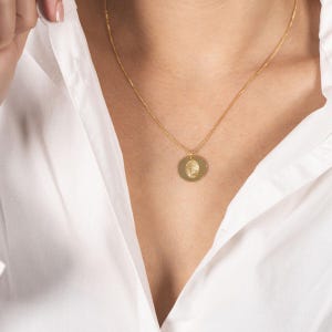 gold fingerprint necklace