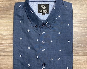 F-16 Wild Weasel Button Down Shirt