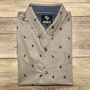Whiskey Button Down Shirt