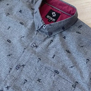Army Airborne Button Down Shirt