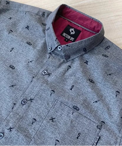 Army Airborne Button Down Shirt