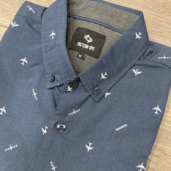 KC-135 Button Down Shirt - Etsy