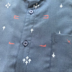 USAF Thunderbirds F-16 Button Down Shirt