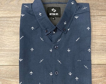 KC-135 Button Down Shirt