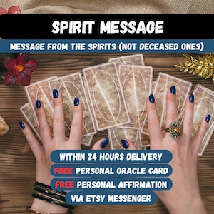 Unique Gift for Spiritual Growth | Personalized Spirit Message & Custom Digital Intuitive Reading | Uplifting Spiritual Guidance