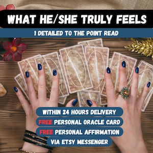 lecture personnalisée | Ce qu'il/elle ressent vraiment pour moi ? | 1 lecture de tarot détaillée et précise | Aperçus sur l'amour honnête