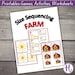 Farm Size Sequencing Cards for Toddlers, Preschool Ordering Activity ...