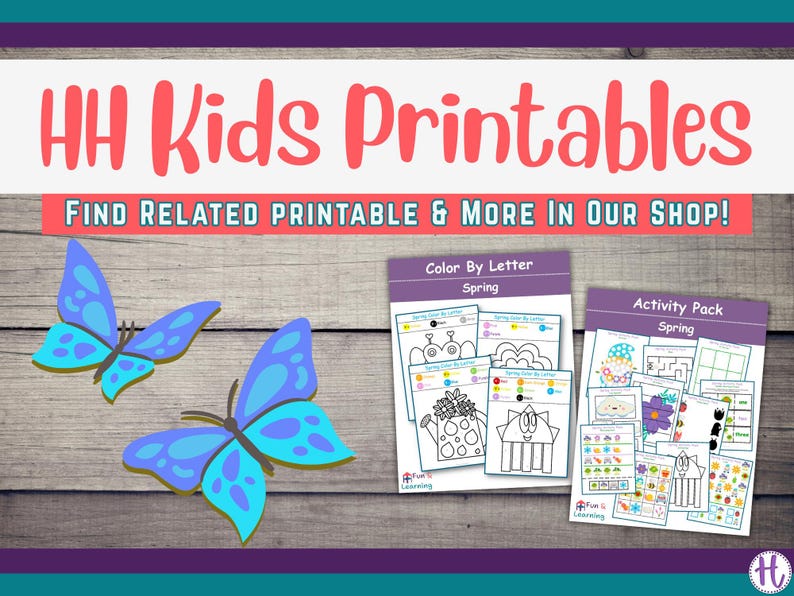 Spring Memory Matching Game: Printable Kids Activity (PDF Download) - Etsy
