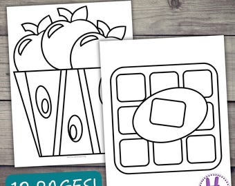 Fall Coloring Pages: Autumn Kids Activity, Printable Worksheets (PDF Download)