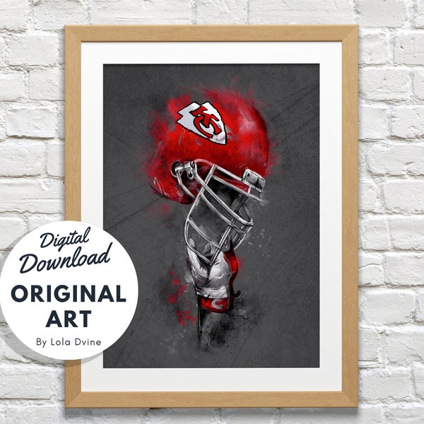 Kc Chiefs Printable - Etsy