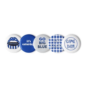 Go Cats-knappar - Kentucky Wildcats Gameday, set om 5