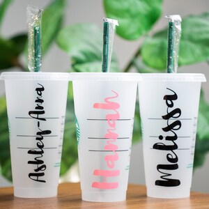 PERSONALIZED COFFEE CUP | Bridesmaid Gifts | Bride Gift | Bachelorette Party| Mother&#39;s Day Gift | 24oz Cup | Gift for Her | Customizable