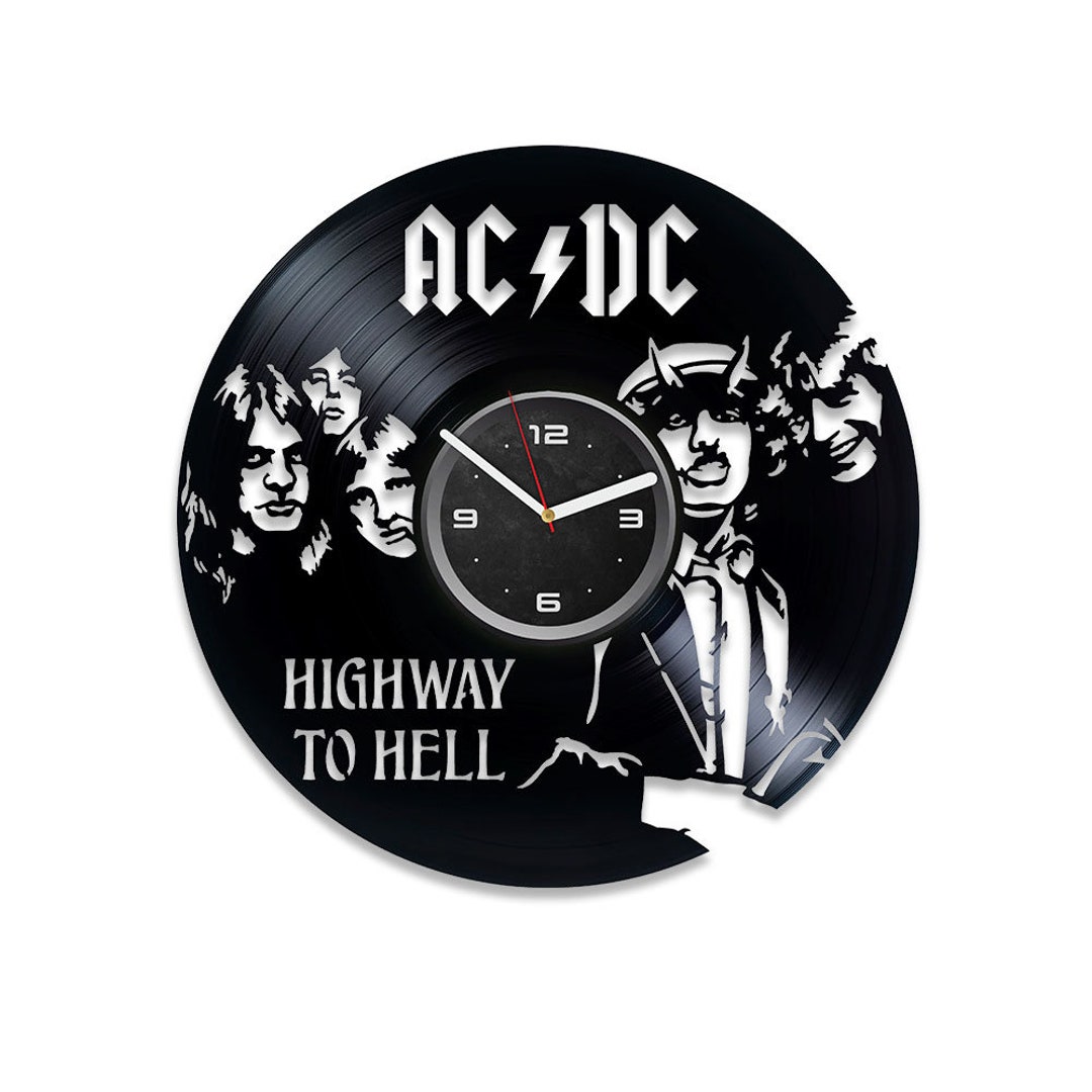 Rock Stars Vinyl Record Music Wall Clock Rock Band Art Etsy