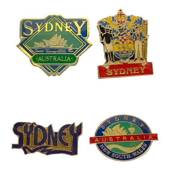 Set of 8 Sydney Australia National Pins Opera Hou… - image 2