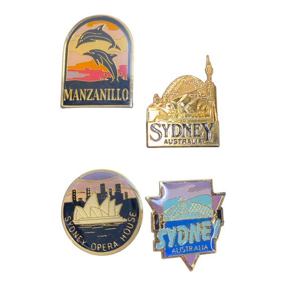 Set of 8 Sydney Australia National Pins Opera Hou… - image 3