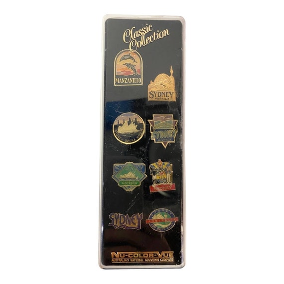 Set of 8 Sydney Australia National Pins Opera Hou… - image 5