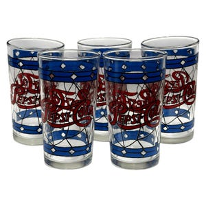 ribbed wine glass Meridian Crystal Wine Glasses Set of 2