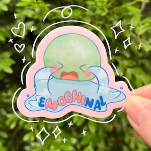 E-mochi-nal Sticker | mochi sticker | relatable sticker | Japanese sticker | gift for her | kawaii sticker | cute sticker