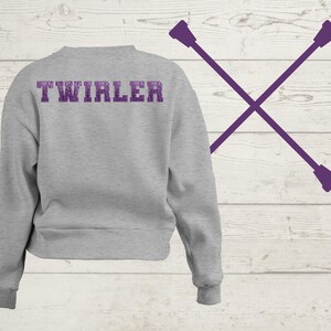 Baton Twirler PNG | Majorette Digital Download | Cute Marching Band Graphic for Shirts, Totes, and Team Gifts