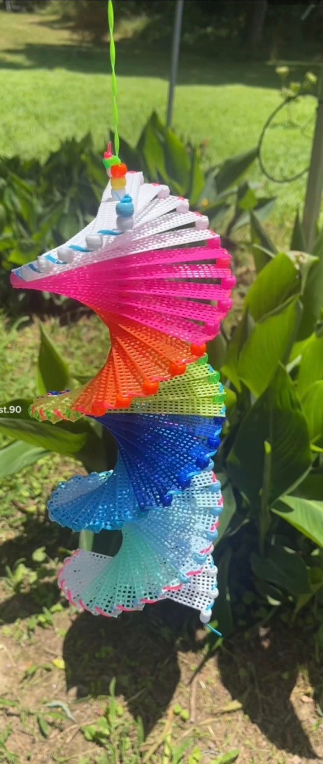 Made to Order Wind Spinnerz, Rainbow, Multicolor, Garden Decor Etsy