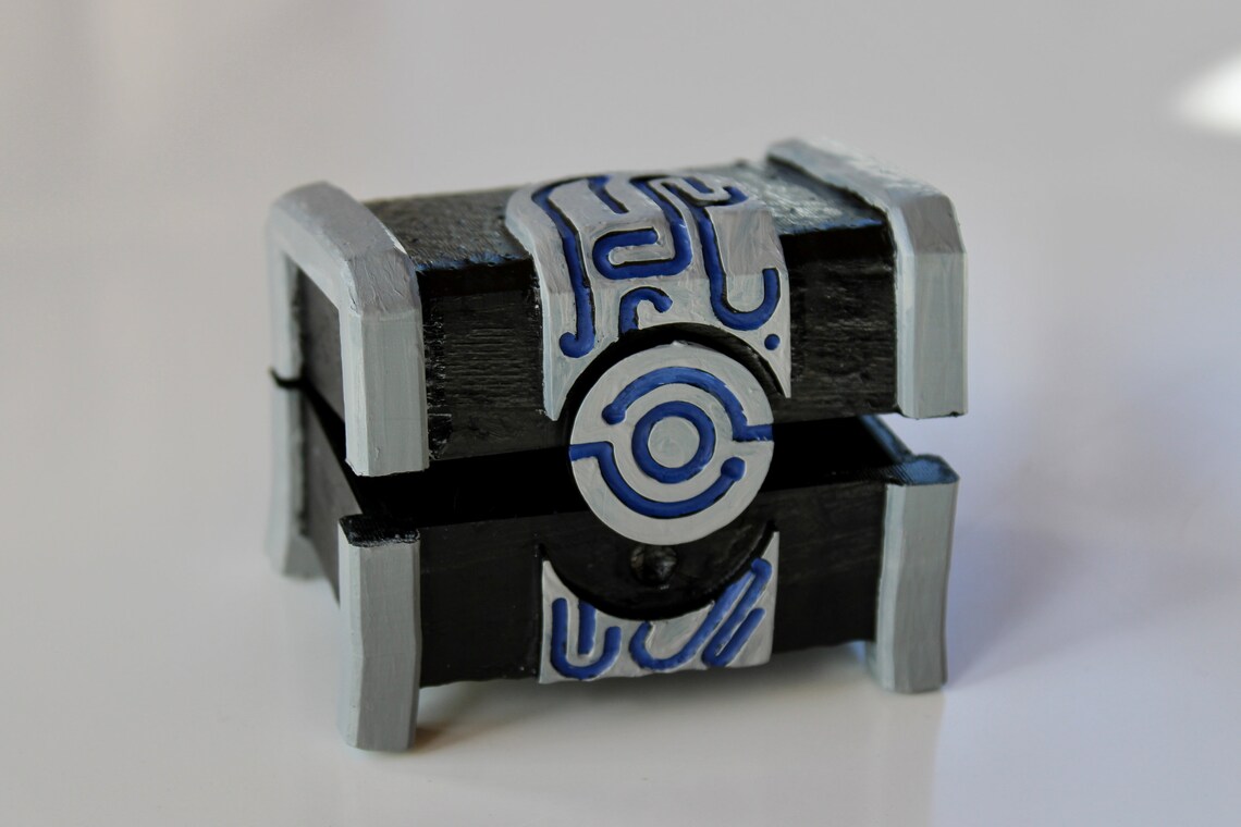 Zelda BOTW Sheikah Chest Sheikah Treasure Chest Breath of Etsy Australia
