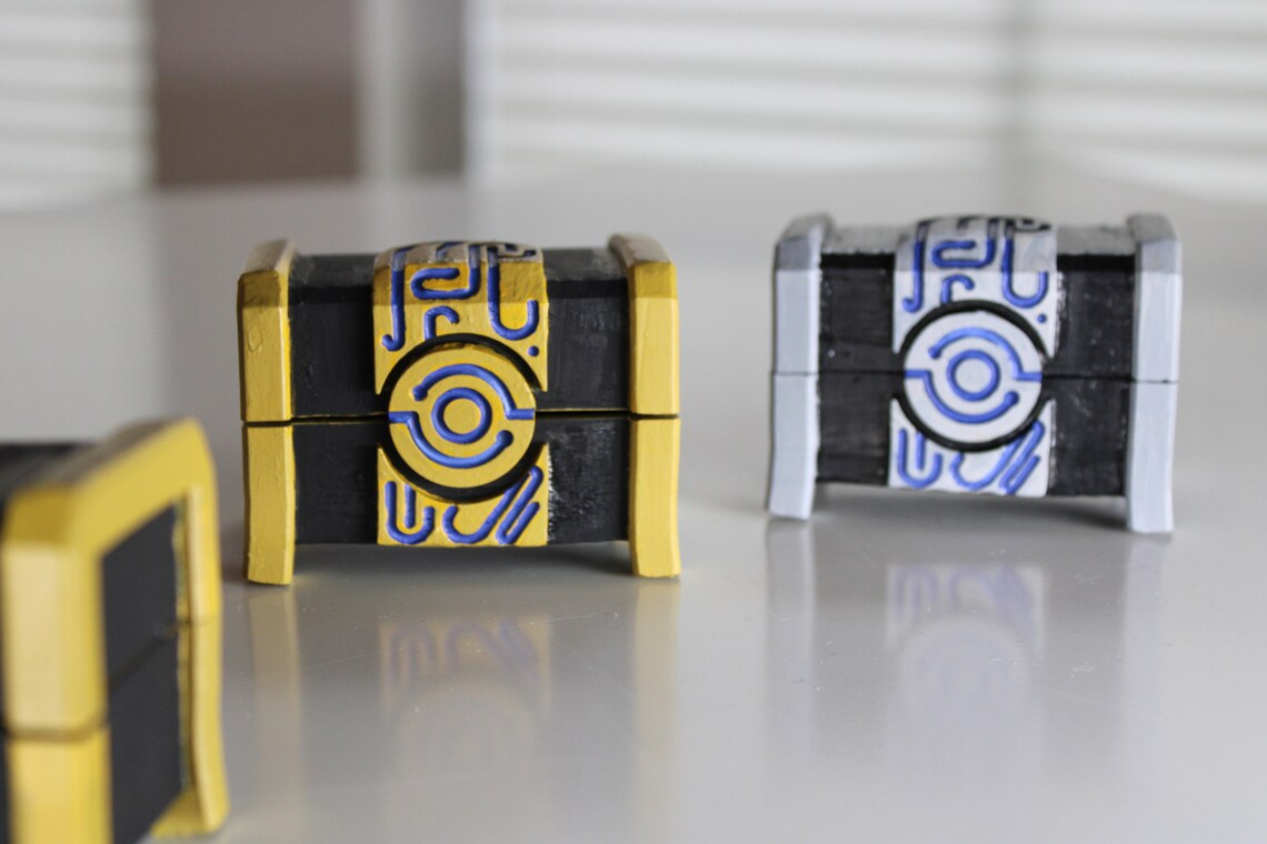 Zelda BOTW Sheikah Chest Sheikah Treasure Chest Breath of Etsy