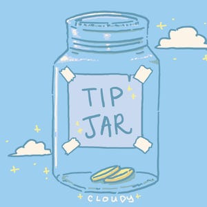 Virtual Tip Jar -Show your support | Optional Donation, Spiritual Creator Support