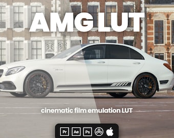 AMG LUT - Profesjonalne kolory w kilka sekund! - Kinowe LUT-y filmowe dla Adobe Premiere, Davinci Resolve, Final Cut Pro i innych