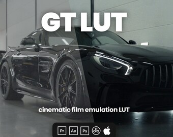 GT LUT - 数秒でプロフェッショナルなカラーを実現! - Adobe Premiere、Davinci Resolve、Final Cut Pro などに対応した映画用 LUT