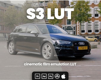 S3 LUT - 数秒でプロフェッショナルなカラーを実現！ - Adobe Premiere、Davinci Resolve、Final Cut Pro などに対応した映画用 LUT