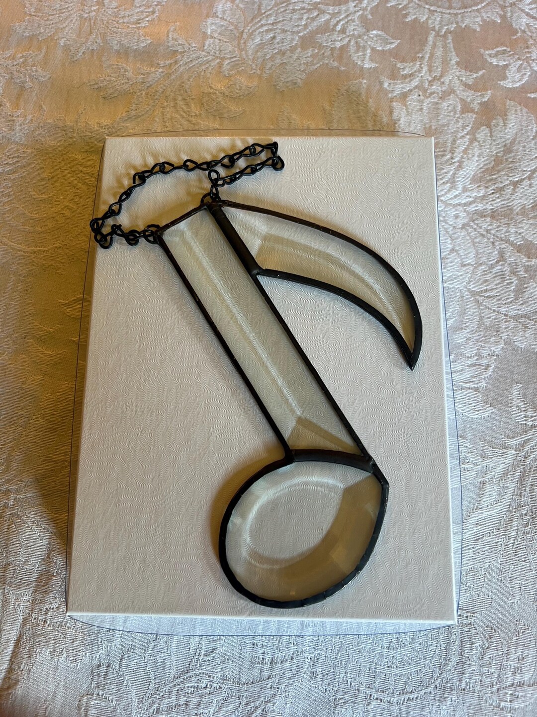 Stained Glass – Beveled Glass - Music Note - Etsy