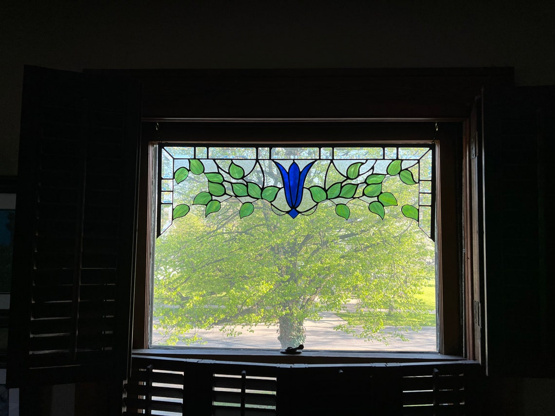 Stained Glass -- Window Toppers - Etsy