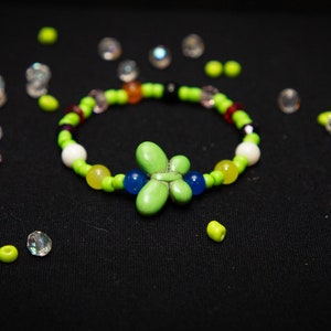 Green butterfly bracelet