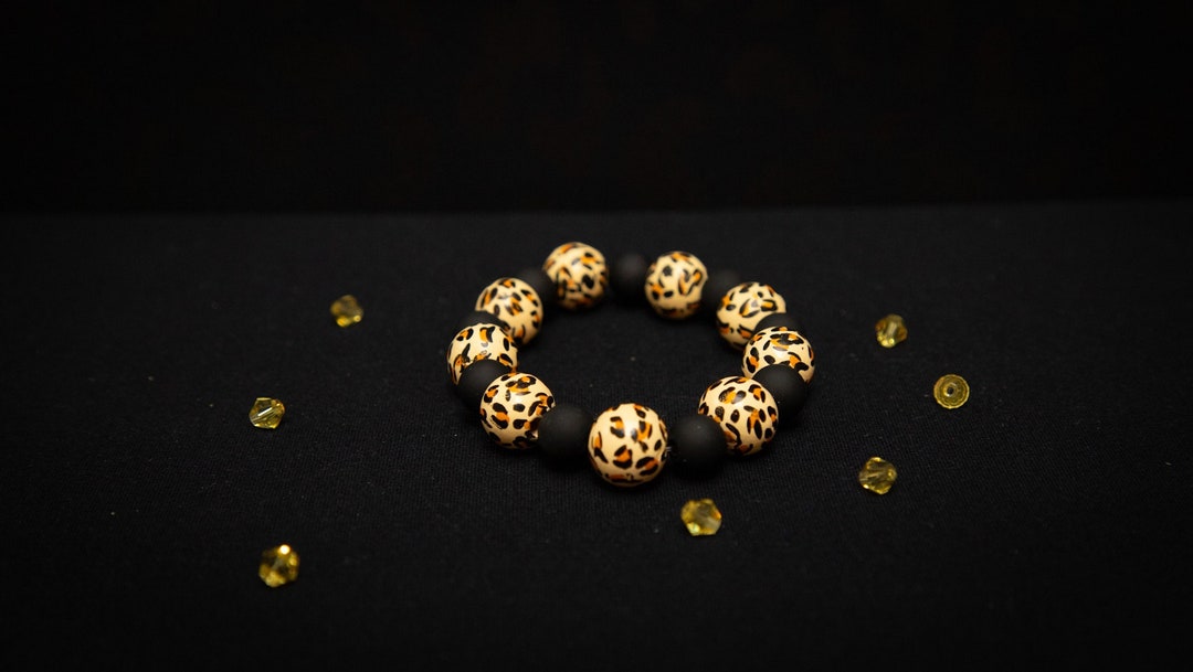 Cheetah Bracelet Etsy