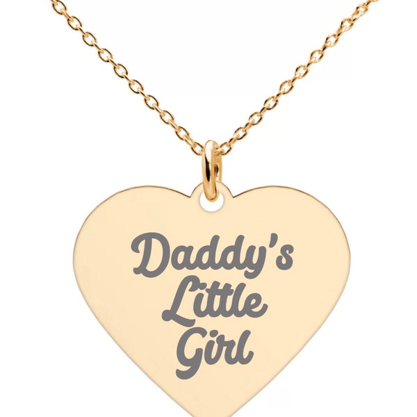 Daddys Girl Necklace Etsy UK