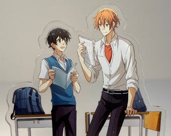 Sasaki en Miyano-merchandise | Standee van acryl | BL Yaoi-manga-anime | Sasamiya