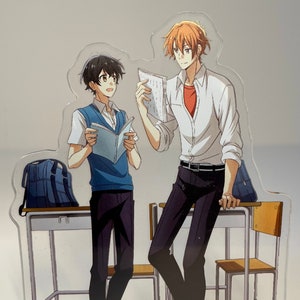 Sasaki and Miyano Merch | Acrylic Standee | BL Yaoi Manga Anime | Sasamiya