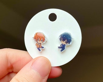 Sasaki and Miyano | Sasamiya | Yaoi Earrings | BL Manga Boys Love | Anime Earrings | Otaku Gift