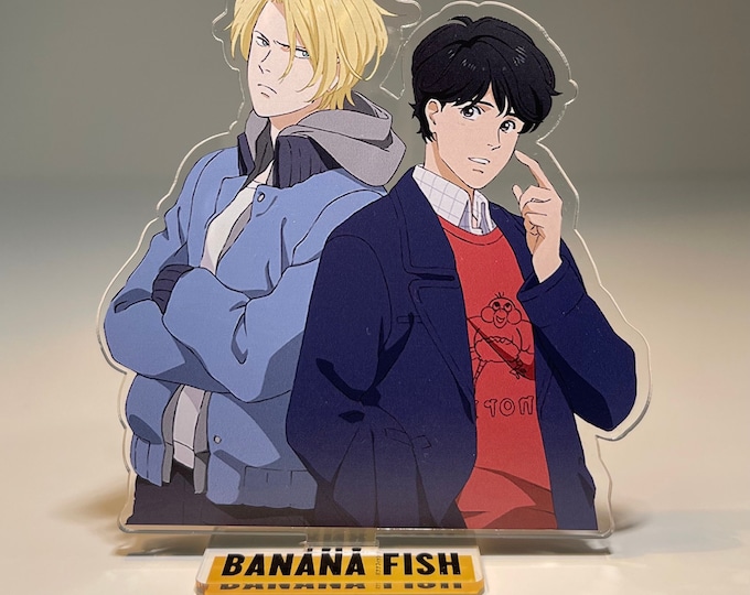 Banana Fish Acrylic Stand Banana Fish Anime Acrylic Stand Ash Lynx Eiji