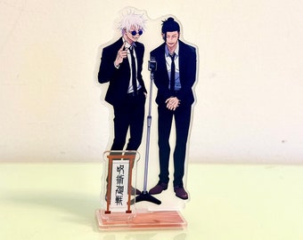 Gojo Geto Acryl Ständer | SatoSugu | BL Yaoi | Anime Weihnachtsgeschenk | Geschenke für Sie | Weihnachtsgeschenk