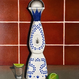 Original Clase Azul Tequila Still Life Giclée Print