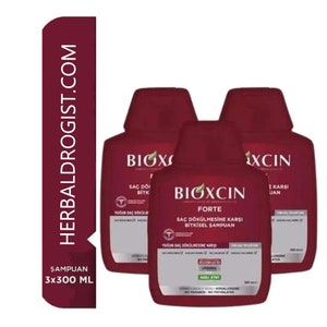 Bioxcin Forte Shampoo 3x300 ml Effectief Tegen Haaruitval, Voor Vrouwen & Mannen afbeelding 2
