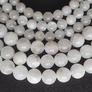 Moonstone beads on a strand gemstone natural stone - loose beads 2 mm to 10 mm jewelry beads - gemstone for making bracelets