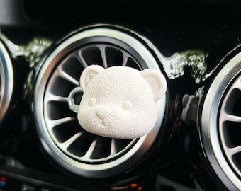 Car Air Freshener, Teddy Bear Car Vent Clip, Custom Air Freshener, Cute Car Accessories, Custom Colored Scented Car Freshies, Car Ornament